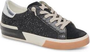 Dolce Vita Zina Crystal Sneaker in Black Suede at Nordstrom Rack, Size 7