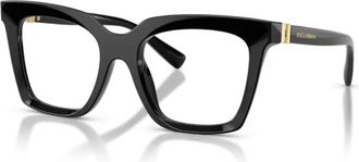 Dolce & Gabbana unisex, Accessoires, Zwart, Maat: 54 MM
