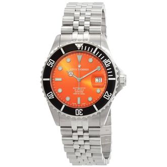 Revue Thommen Diver Automatic Orange Dial Mens Watch 17571.2239