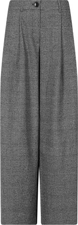 Essentiel Wide-Leg Pants With Sculptural Side Detailing