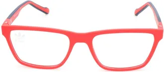 adidas Mens Red Square Eyeglass Frames AOR027O