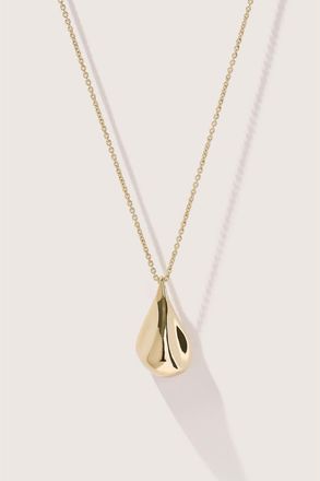 Otiumberg 14kt Gold Vermeil Fluid Pebble Necklace in Yellow Toned Gold at Nordstrom