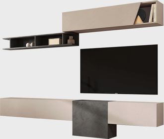 Inosign Wohnwand »Infinity, 5tlg. Breite 262 cm, moderne Mediawand« 5 Stk. tlg