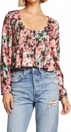 Saltwater Luxe Linnea Top In Multi