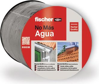 Fischer Cinta Aislante Fischer 10 M X 10 Cm Gris