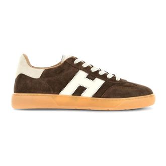 Hogan Sneakers, male, Brown, 8 1/2 UK, Cool Lace-Up Trainers