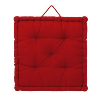 KASANOVA Cuscino materasso 60x60 cm rosso