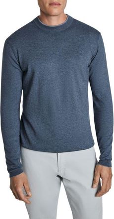 Jack Victor Dan Cotton Sweater in Blue at Nordstrom, Size X-Large