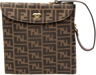 Fendi Pre-owned Fendi Zucca Canvas Handbag Ladies LZTE8A3D7E6TAOG9