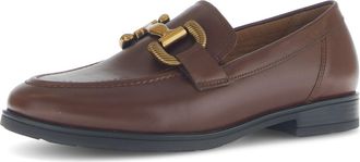 Gabor Dupri Tan Leather Womens Loafers 72.422.54