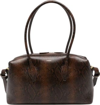 Yuzefi Brioche Leather Shoulder Bag