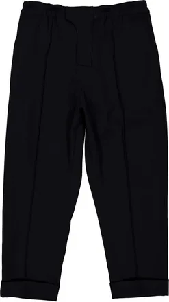 Balmain Tailored Slouch Wool Trousers, Brand Size 48 (US Size 32)