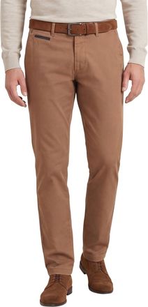 Gardeur BENNY-3 broek roestbruin effen katoen