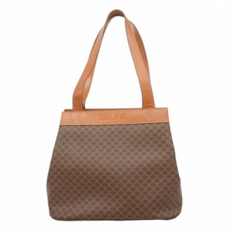 Celine Brown Pvc Tote Bag (Pre-Owned)