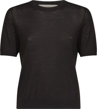 Blanca Vita Trui met ronde hals - Dames - Ronde hals truien - Zwart - M - Truien & Vesten