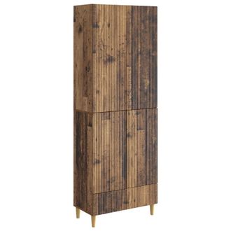 vidaXL Juego De Armarios 2 Uds. Madera De Ingenier&iacute;a Vidaxl