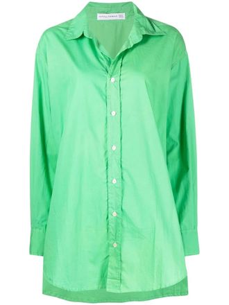 Faithfull The Brand Vega shirt dress - Green