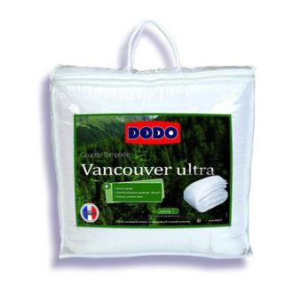 Dodo Dodo - Saco De Edred&oacute;n 240 X 260 Cm Templado - 100% Fibra De Poli&eacute;ster - Para 2 Personas - Blanco