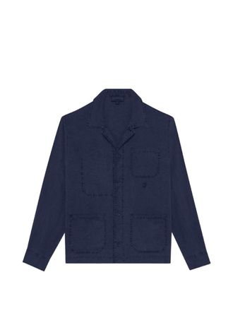 Vilebrequin Linen Shirt - Navy