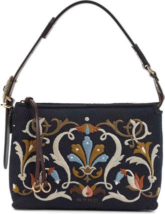 Etro Canvas Hobo S Shouldel Bag