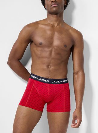 Jack & Jones Mens 3 ultra-comfortable stretch trunk Cotton