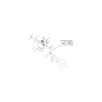 STIGA Sports Transmisi&oacute;n El&eacute;ctrica Gt-Me 512 56v Cr/cp1 Original Stiga - 181003131/0