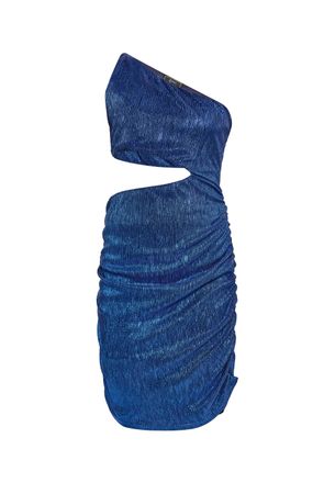 Faina Jurk Dames blauw