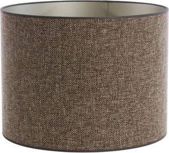 Light & Living Pantalla de lámpara - Saverna - marrón - textil - Light&living