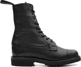 Trickers Lucia Boot - Dames - Veterlaarzen - Zwart - 38 1/2 EU - Leer - Schoenen