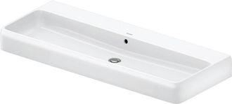 Duravit Lavabo Duravit Qatego, 1200x470mm, Con Rebosadero, Parte Inferior