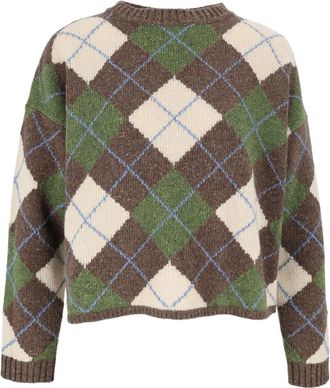 Max Mara Vasaio Trui - Dames - Truien - Veelkleurig - Maat: M Zijde