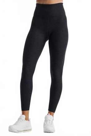 YEAR OF OURS Stretch Sculpt High Legging In Heather Black
