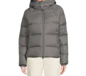The North Face Hydrenalite City Down Hooded Jacket In Smoked Pearl