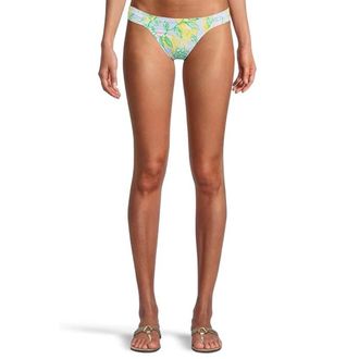 Lilly Pulitzer Clancy Bikini Bottom Womens Multicolor Floral Swimwear GBO1085