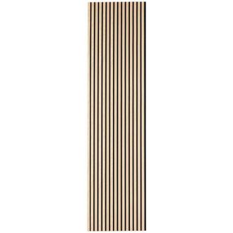 Atmosphera Atmosphera - Panel Mural Colva Beige Con Fondo Negro 240x60cm Cr&eacute;ateur DInt&eacute;rieur
