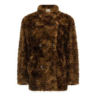 Isabel Marant Jya Jas - Dames - Jassen - Bruin - Maat: S Satijn