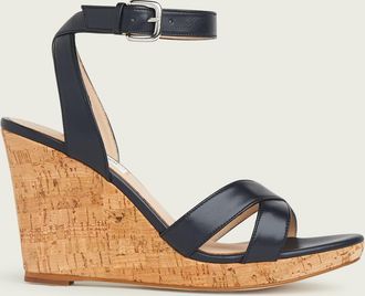 L.k. Bennett Womens Overana Sandal, Blue Leather - Size UK 8