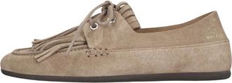 Nubikk Joan Macaw Loafers - Dames - Schoenen - Beige - Maat: 39 EU Katoen