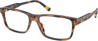 Polo Ralph Lauren Optical Frame - Heren - Brillen - Bruin - 57 MM - Accessoires