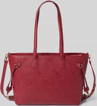 Valentino Handbags Shopper mit Logo-Muster Modell SAMBA in Rot, Größe 1