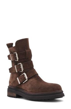 Aquatalia Follina Weatherproof Bootie in Taupe Suede at Nordstrom Rack, Size 7.5