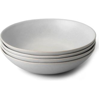 Fable Interiors The Pasta Set of 4 Bowls in Stone Blue at Nordstrom