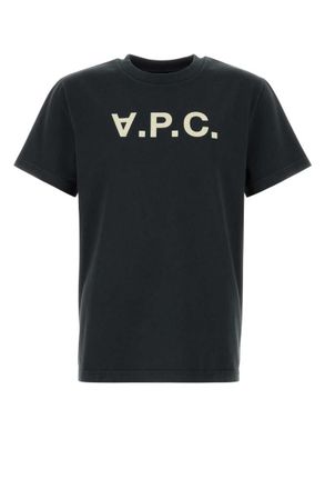 A.P.C. Black Crew Neck T-Shirt