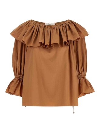 Chlo&eacute; Ruffle Blouse