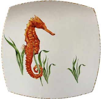 ABBIAMO TUTTO Seahorse Square Platter/Plate