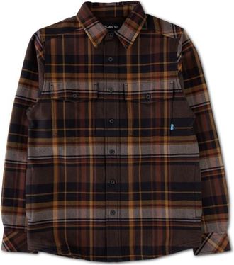 Kavu Carrick Bend Hemd f&uuml;r Herren | braun/schwarz