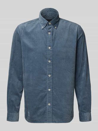 Marc O'Polo Regular Fit Freizeithemd aus reiner Baumwolle in Jeansblau, Gr&ouml;&szlig;e XXL