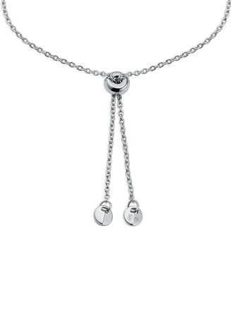 Michael Kors heart-charm chain bracelet - Silver
