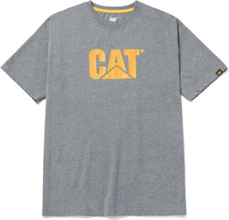CAT Caterpillar mens1510305Tm Logo T-Shirt Short Sleeve T-Shirt - Green - XL