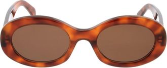Celine Stijlvolle zonnebril met uniek ontwerp - unisex - Zonnebrillen - Bruin - ONE Size - Accessoires